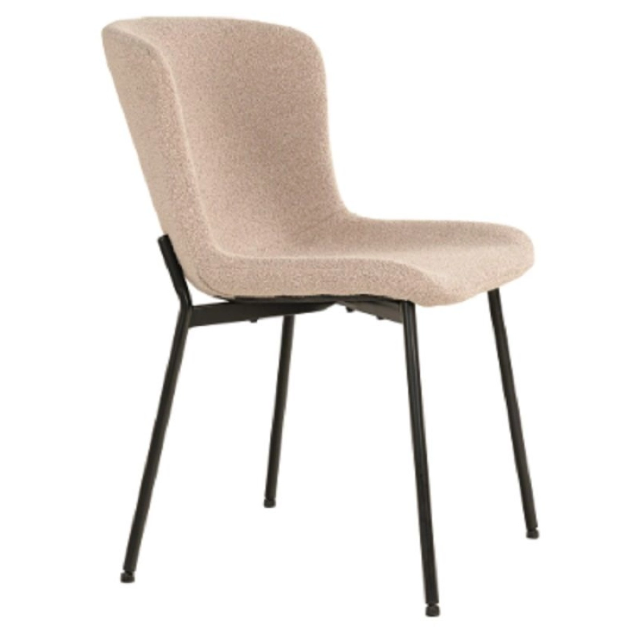 2er Spar-Set | House Nordic Maceda Stuhl - beige: 59x48x83 cm