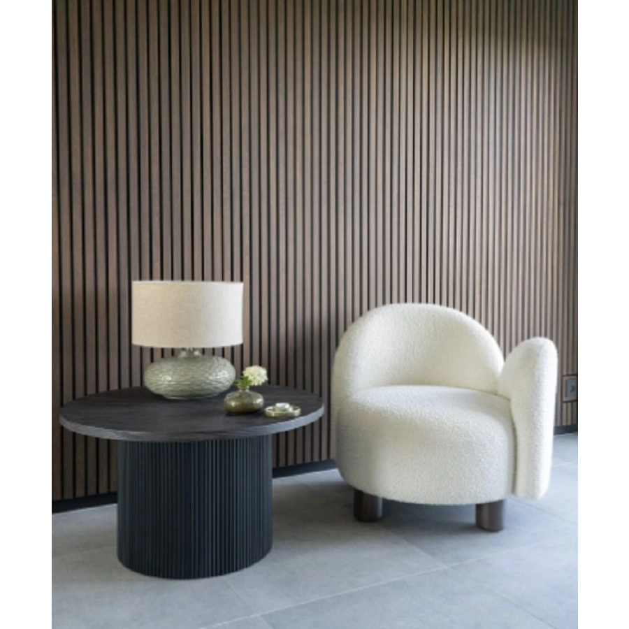 House Nordic Boavista Beistelltisch - dunkelbraun - 80 x 80 x 45 cm