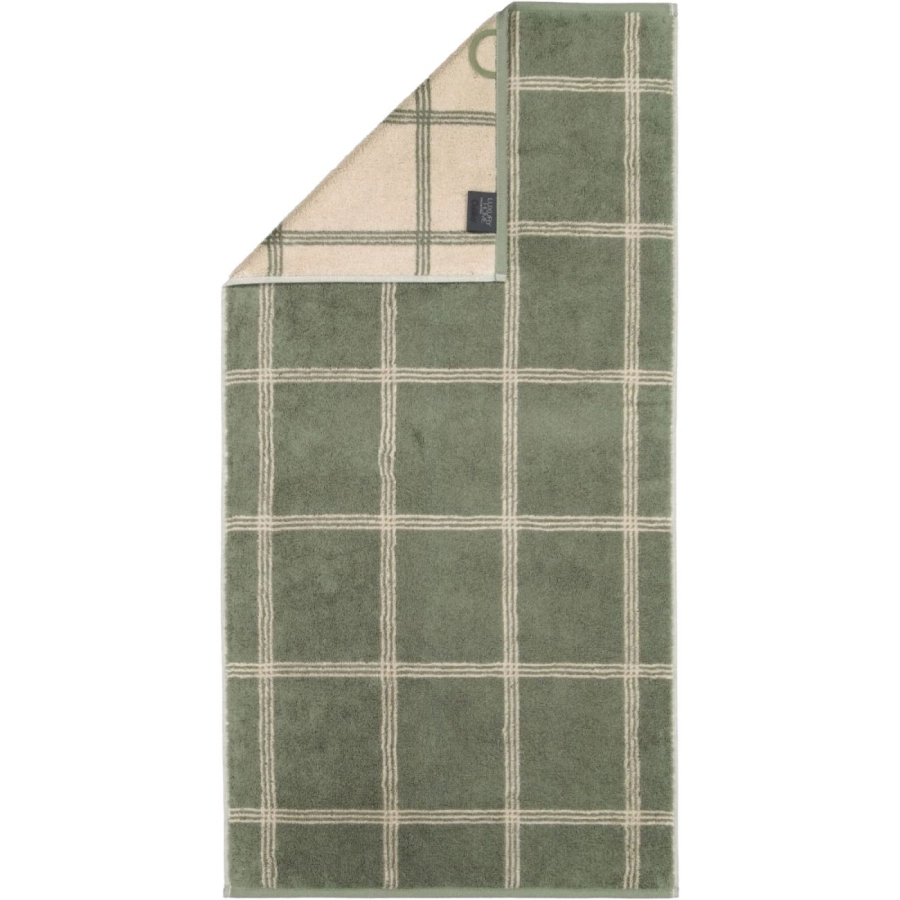 Cawö Two-Tone Grafik Handtuch - field - 50x100 cm