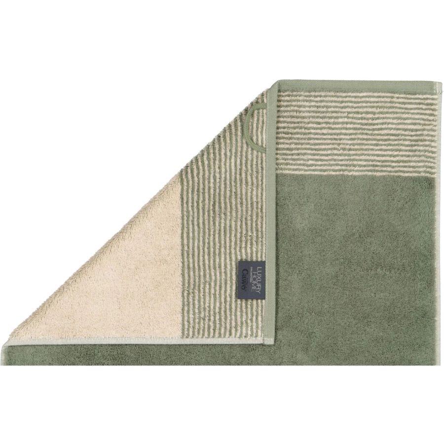 Cawö Two-Tone Gästetuch - field - 30x50 cm