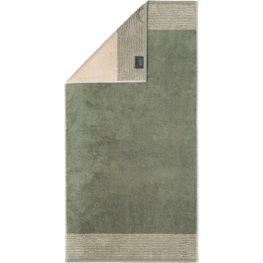 Cawö Two-Tone Handtuch - field - 50x100 cm
