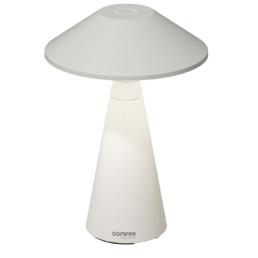 Sompex MOVE Outdoorleuchte - weiß - Ø 15 cm - Höhe: 30,5 cm