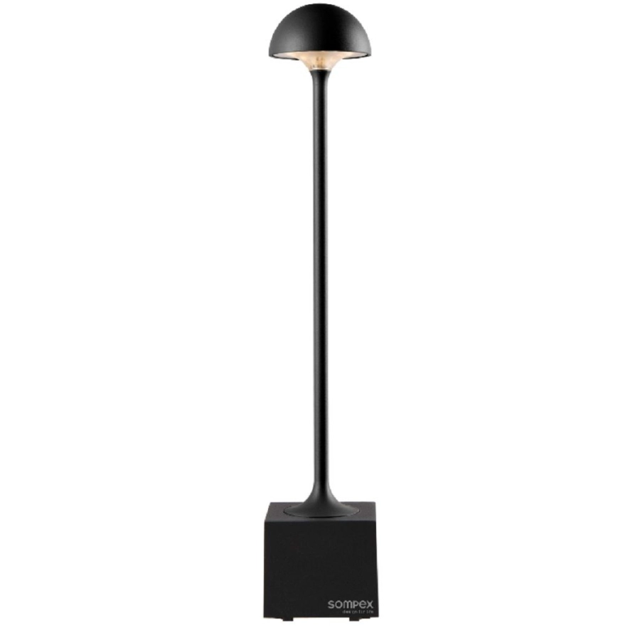Sompex FLORA Outdoor-Tischleuchte - schwarz - 29,5 x 5,5 x 5,5 cm
