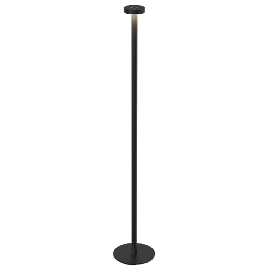 Sompex BORO Stehleuchte - schwarz - Ø 19 cm - Höhe 120 cm