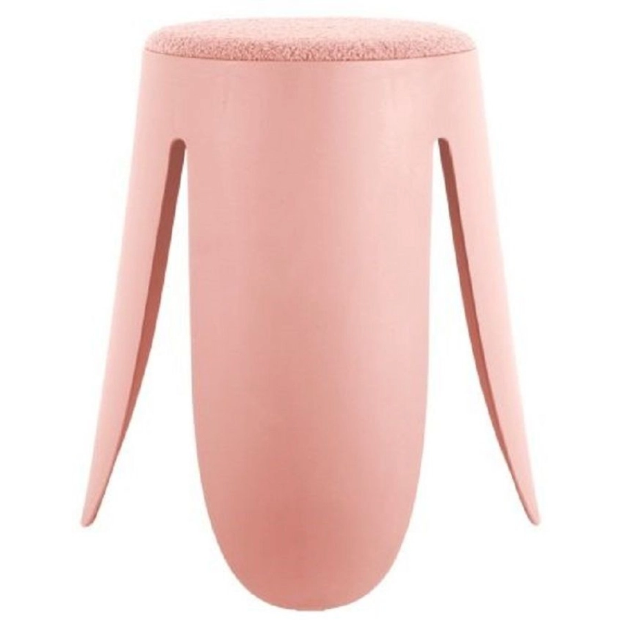 Leitmotiv Savor Hocker - soft pink - 44x46 cm