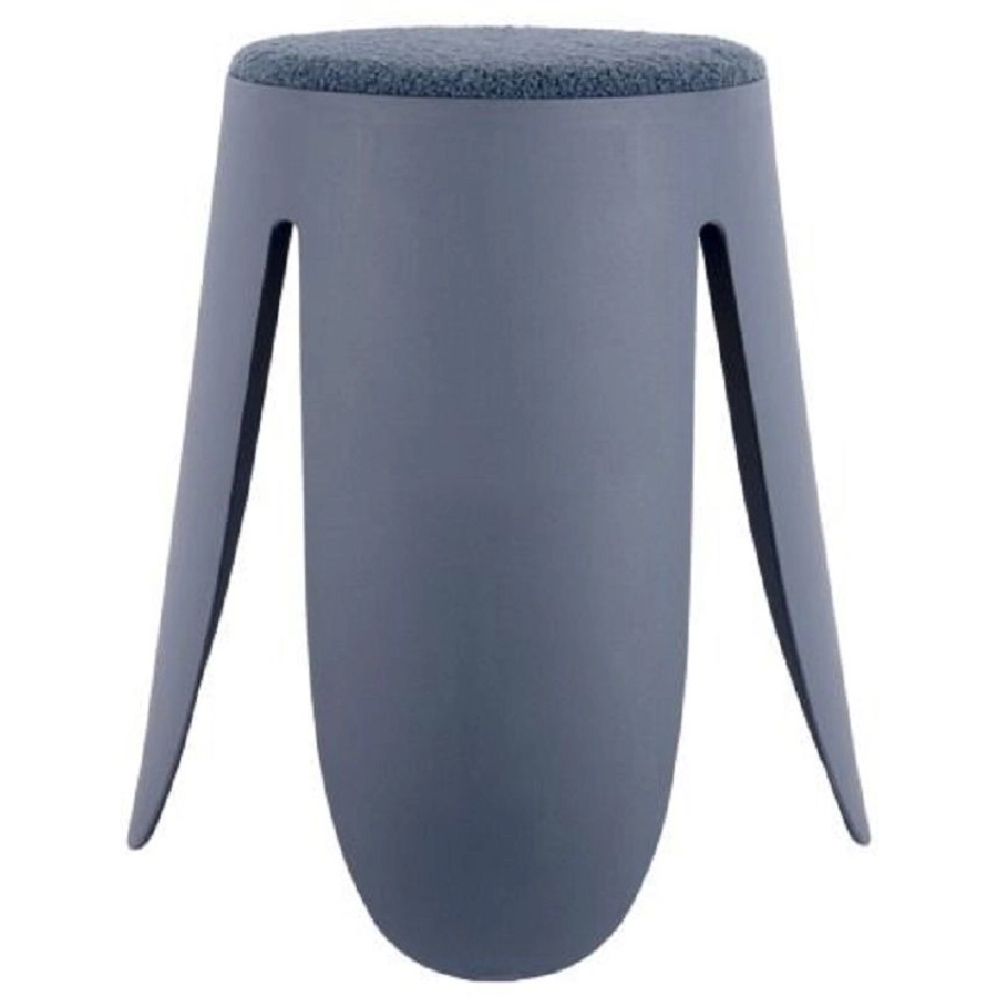 Leitmotiv Savor Hocker - denim blue - 44x46 cm