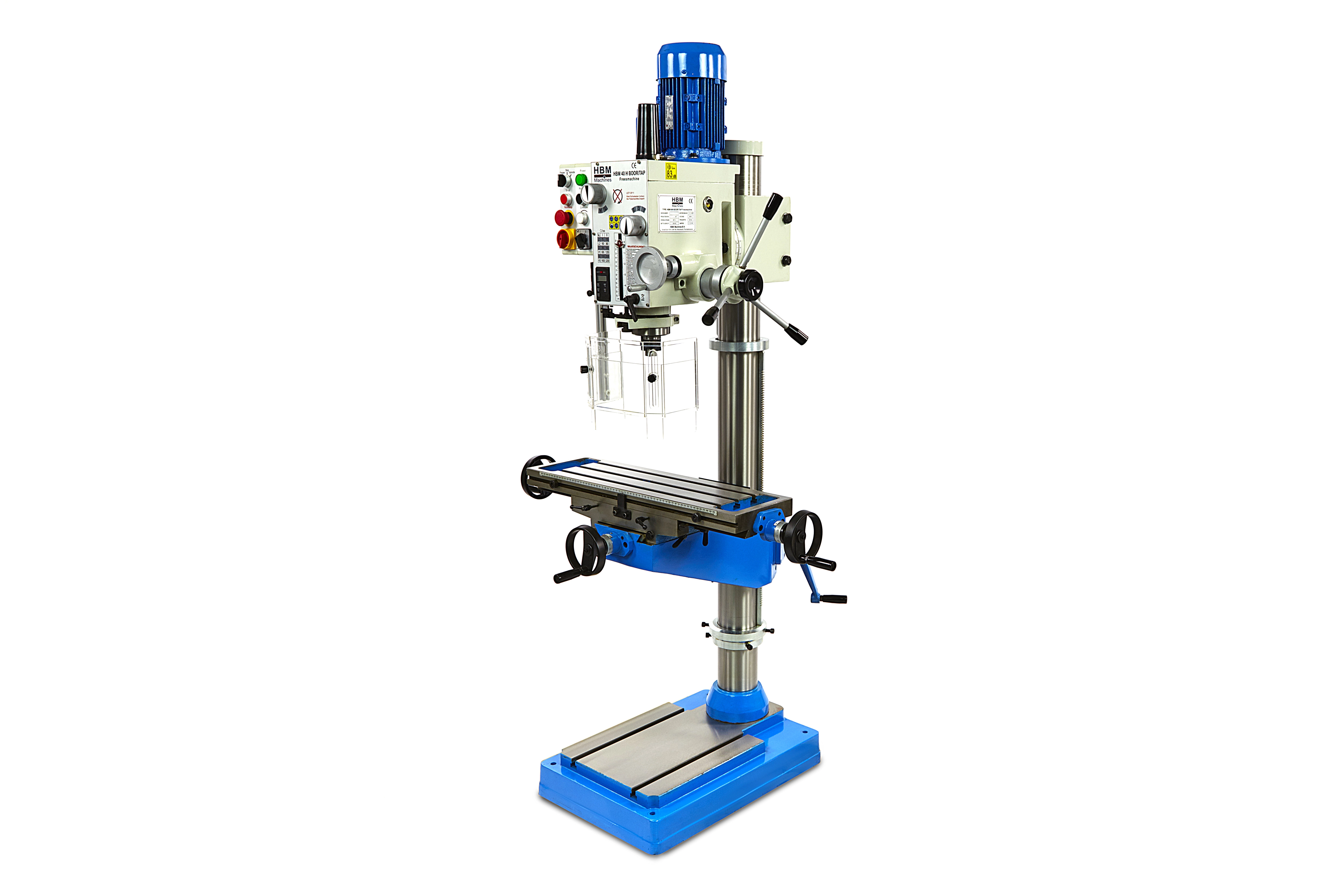 HBM 40 H Bohr-, Gewindebohr- und Fräsmaschine