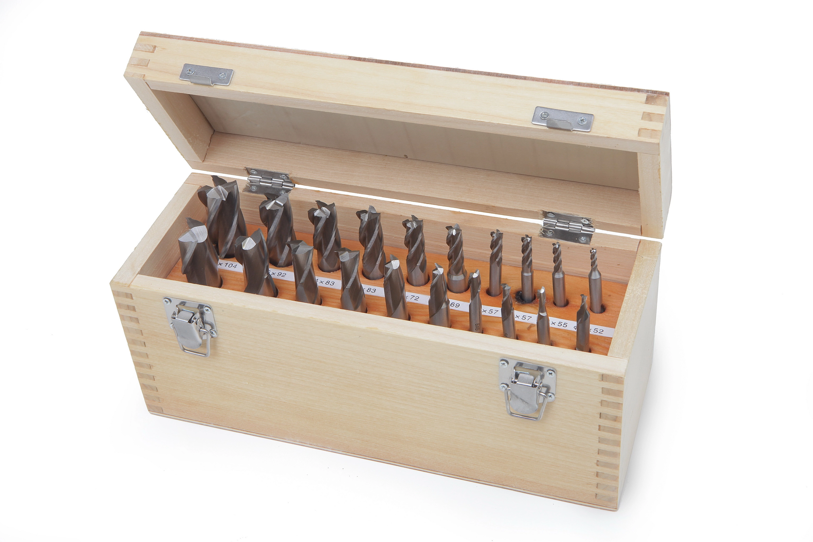 HBM 20-teiliger HSS - 8% Kobalt-Fräser-Satz