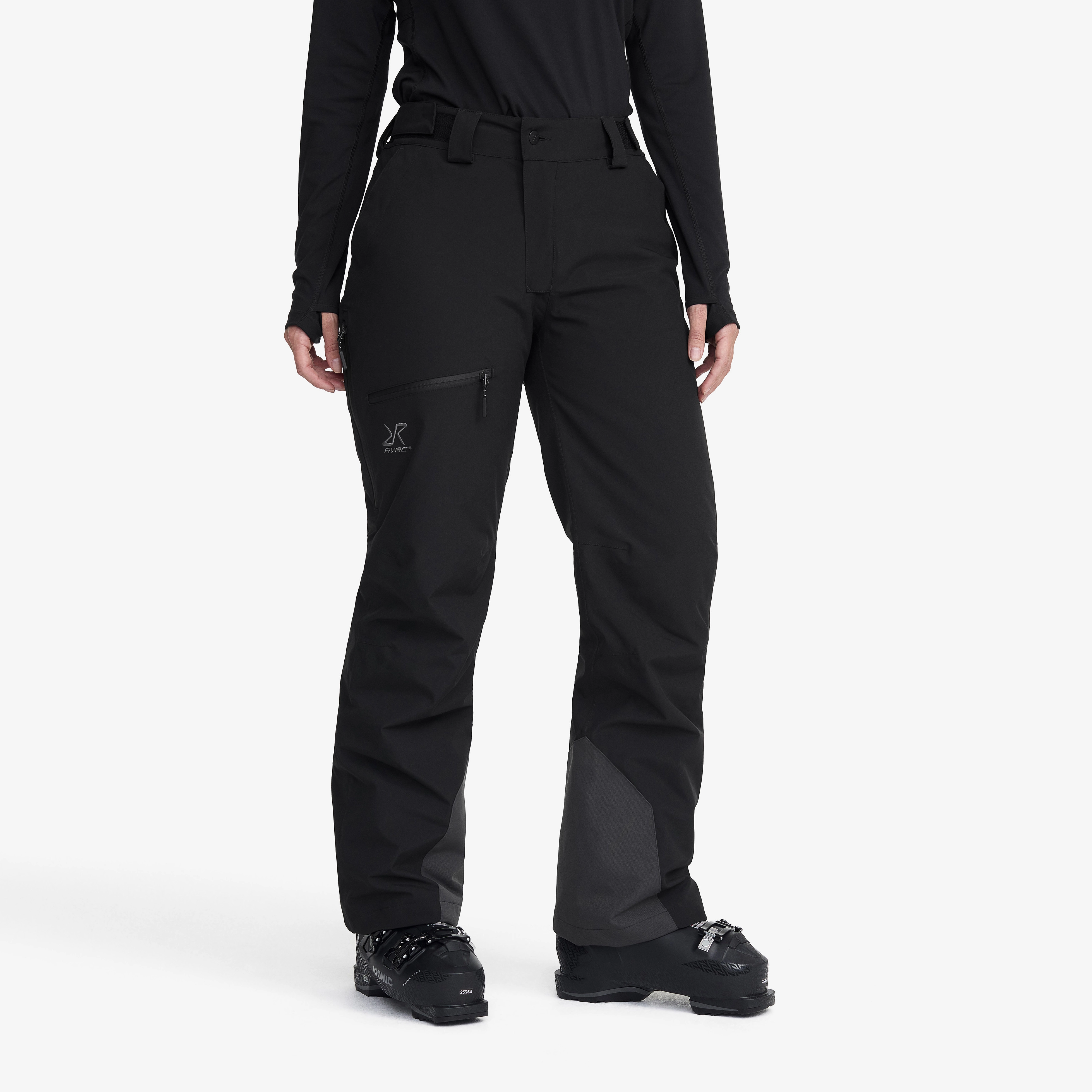 Halo 2L Insulated Snow Pants Damen Black, Größe:2XS - Damen > Hosen > Winter- & Skihosen