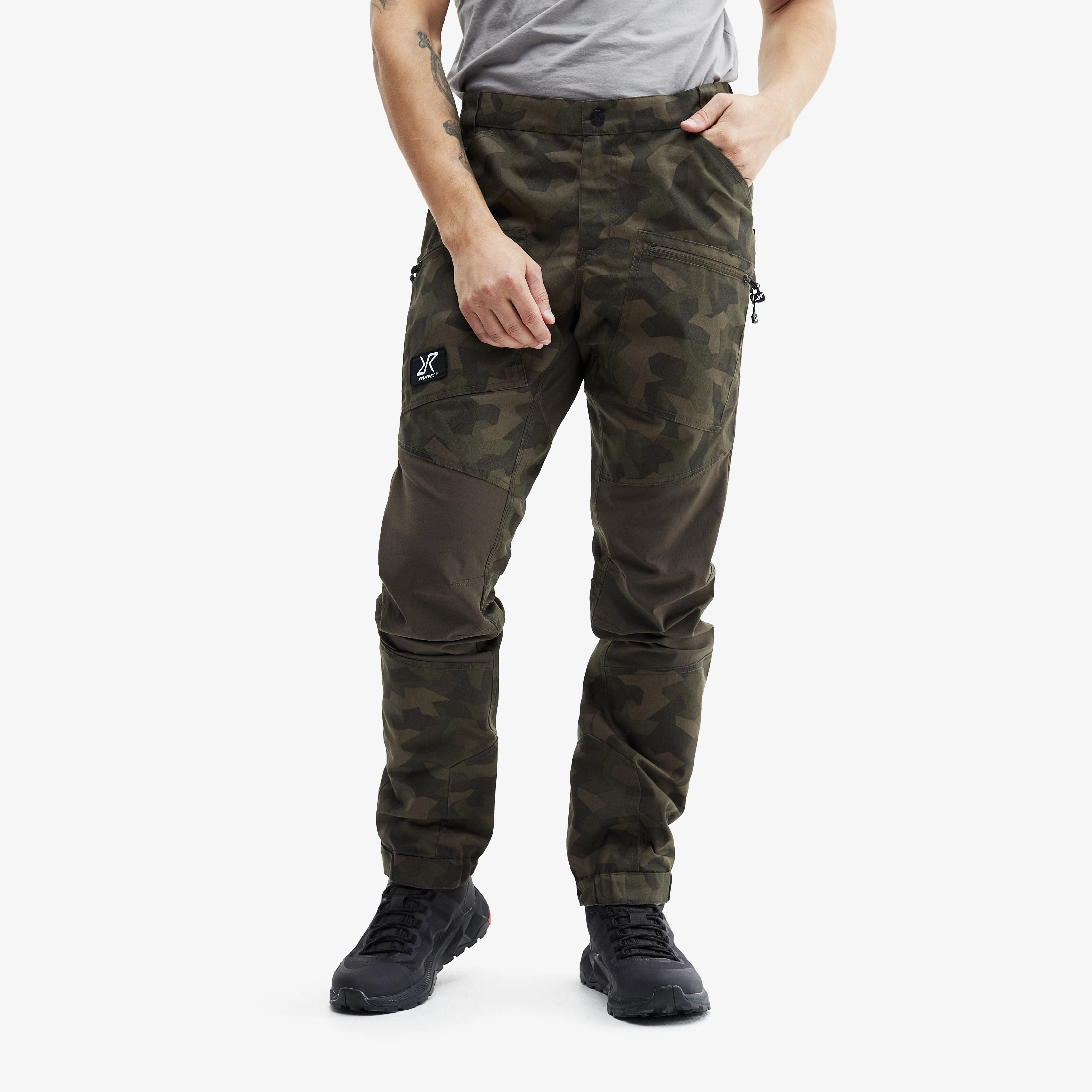 Nordwand Pro Pants Herren Earth Camo, Größe:S - Outdoorhose, Wanderhose & Trekkinghose
