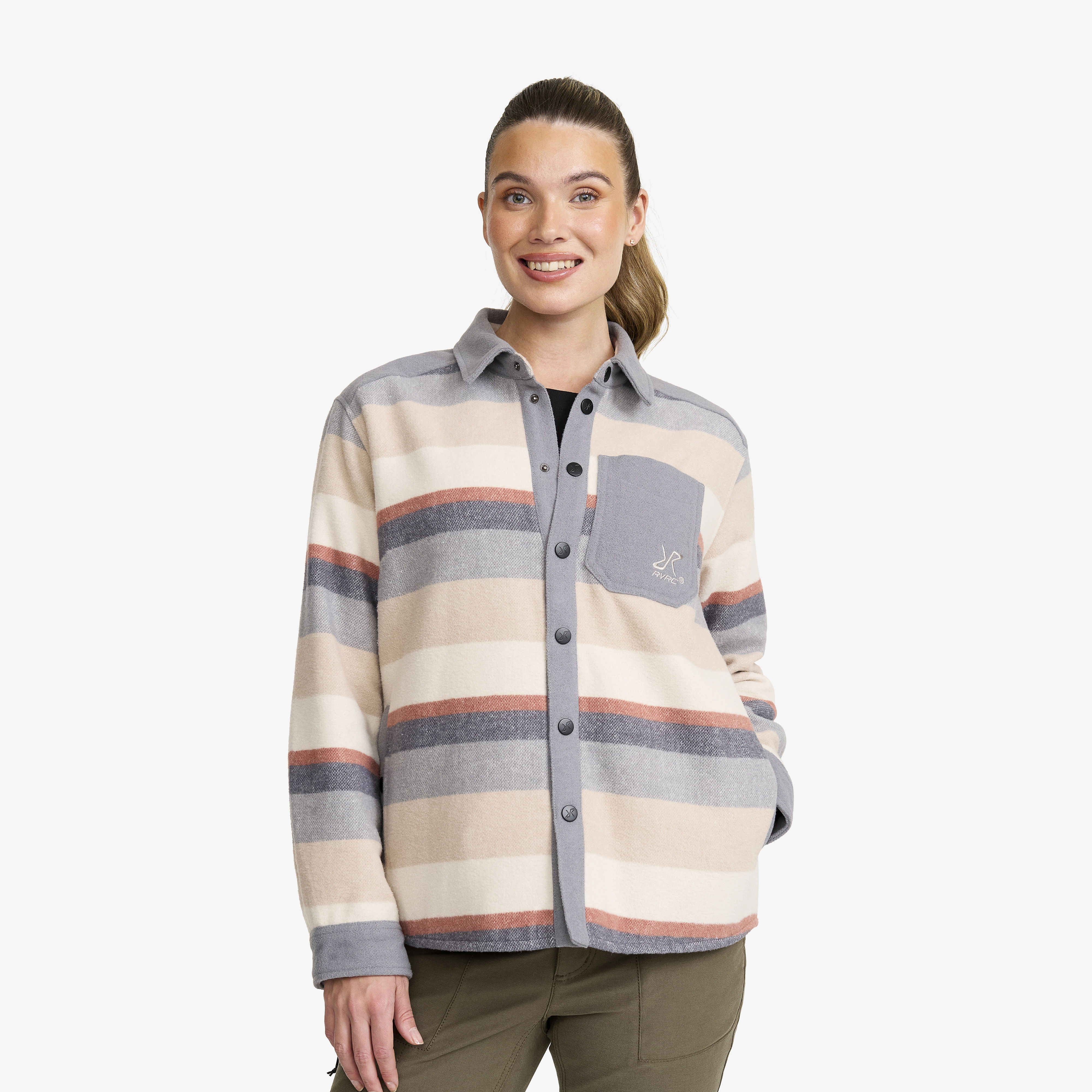Highland Warm Overshirt Damen Peyote/Copper, Größe:S - Damen > Oberteile > Hemdblusen & Langarmshirts