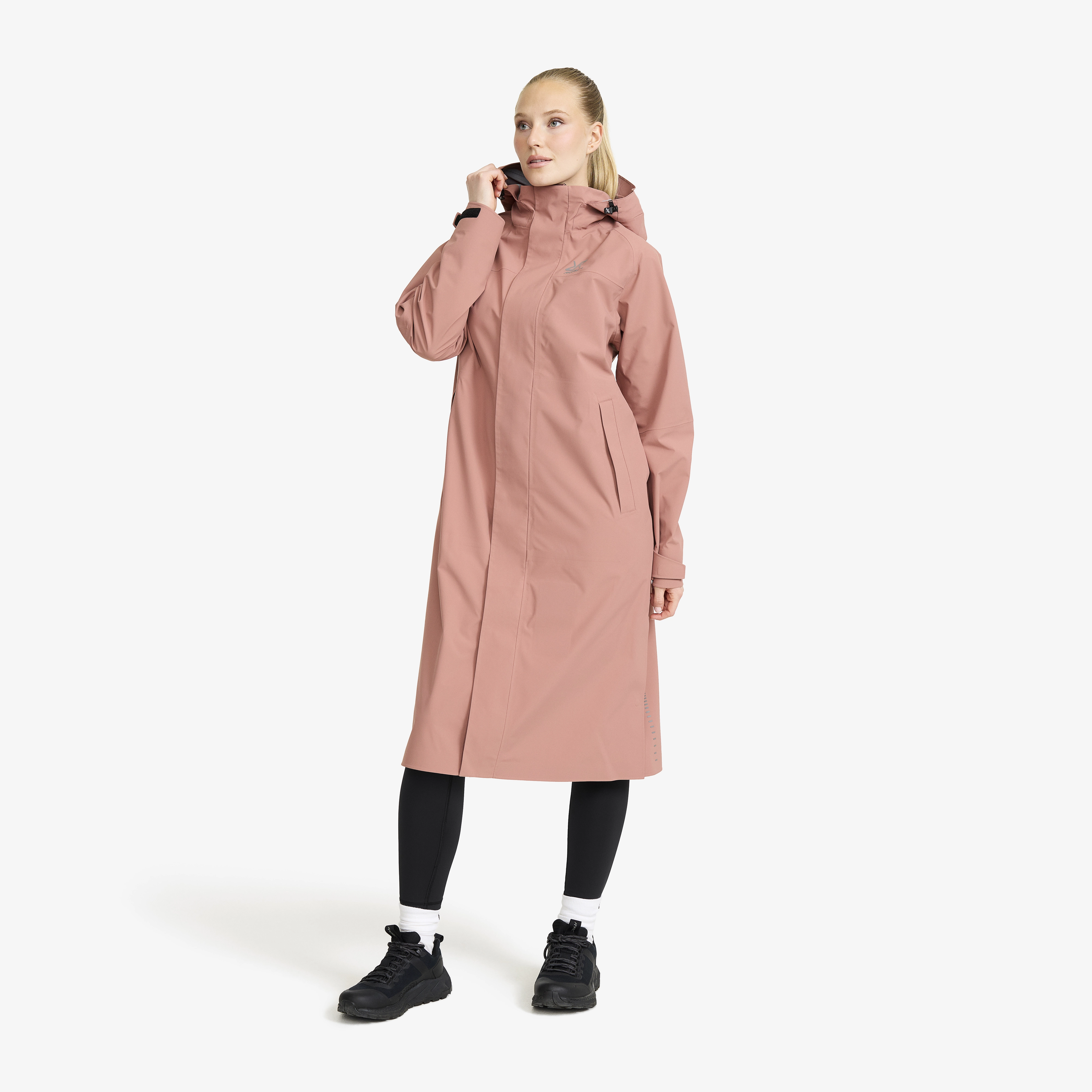 Cloud 3L Long Shell Parka Damen Pink Wood, Größe:S - Outdoorjacke, Regenjacke & Softshelljacke