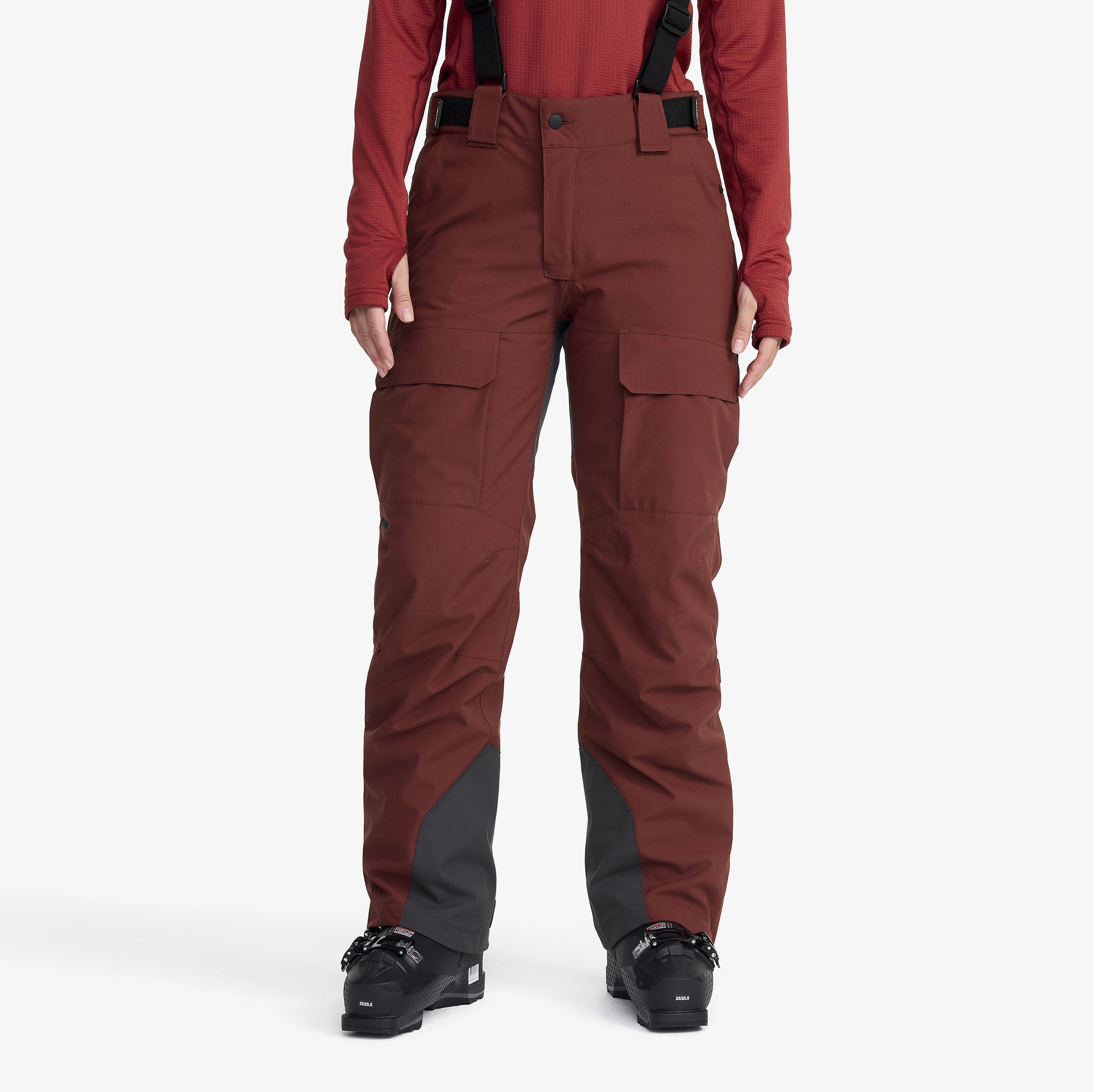 Halo 2L Insulated Ski Pants Damen Earth, Größe:S - Damen > Hosen > Winter- & Skihosen