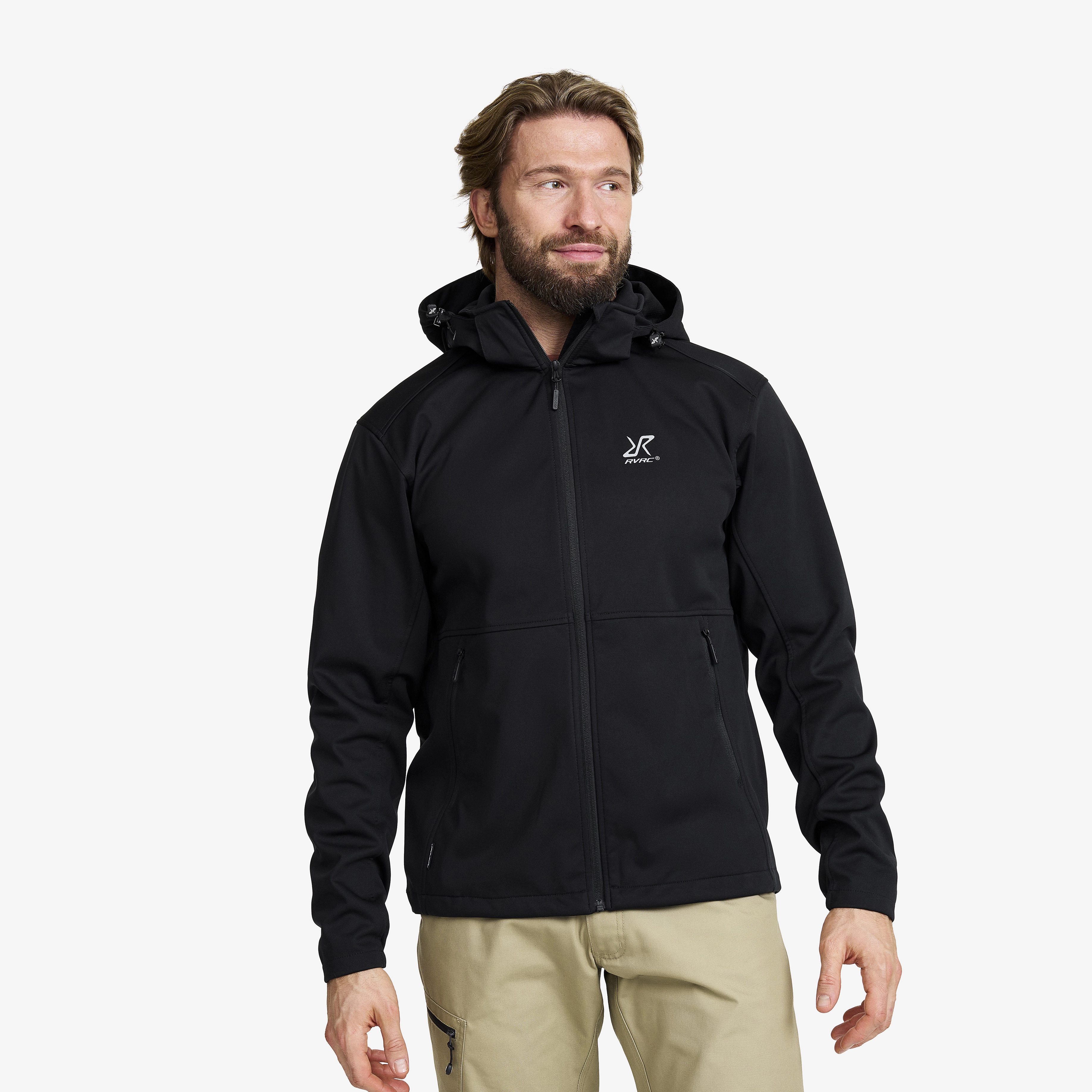 Responder Softshell Jacket Herren Black, Größe:S - Jacken > Softshelljacken
