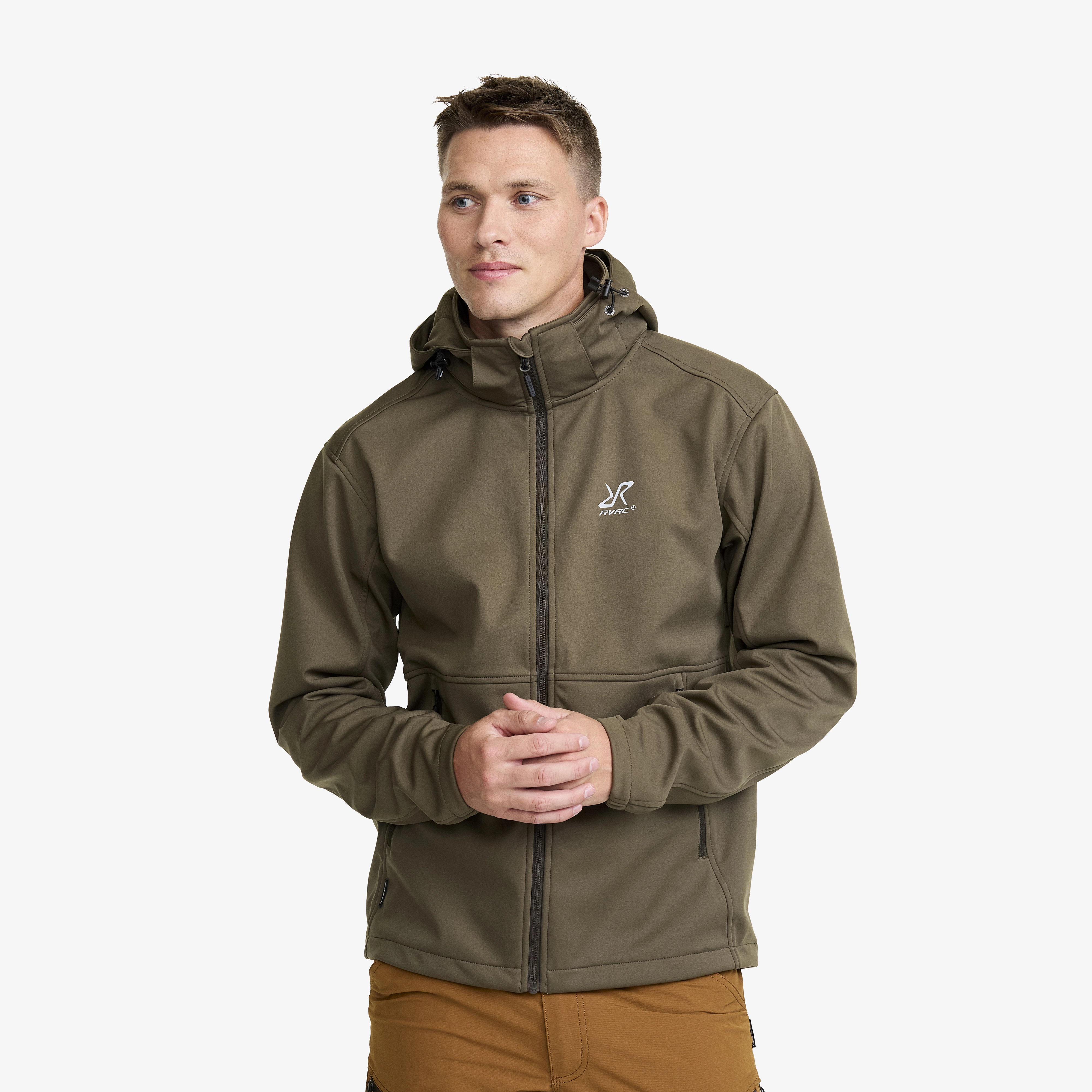 Responder Softshell Jacket Herren Light Moss Gray, Größe:M - Jacken > Softshelljacken