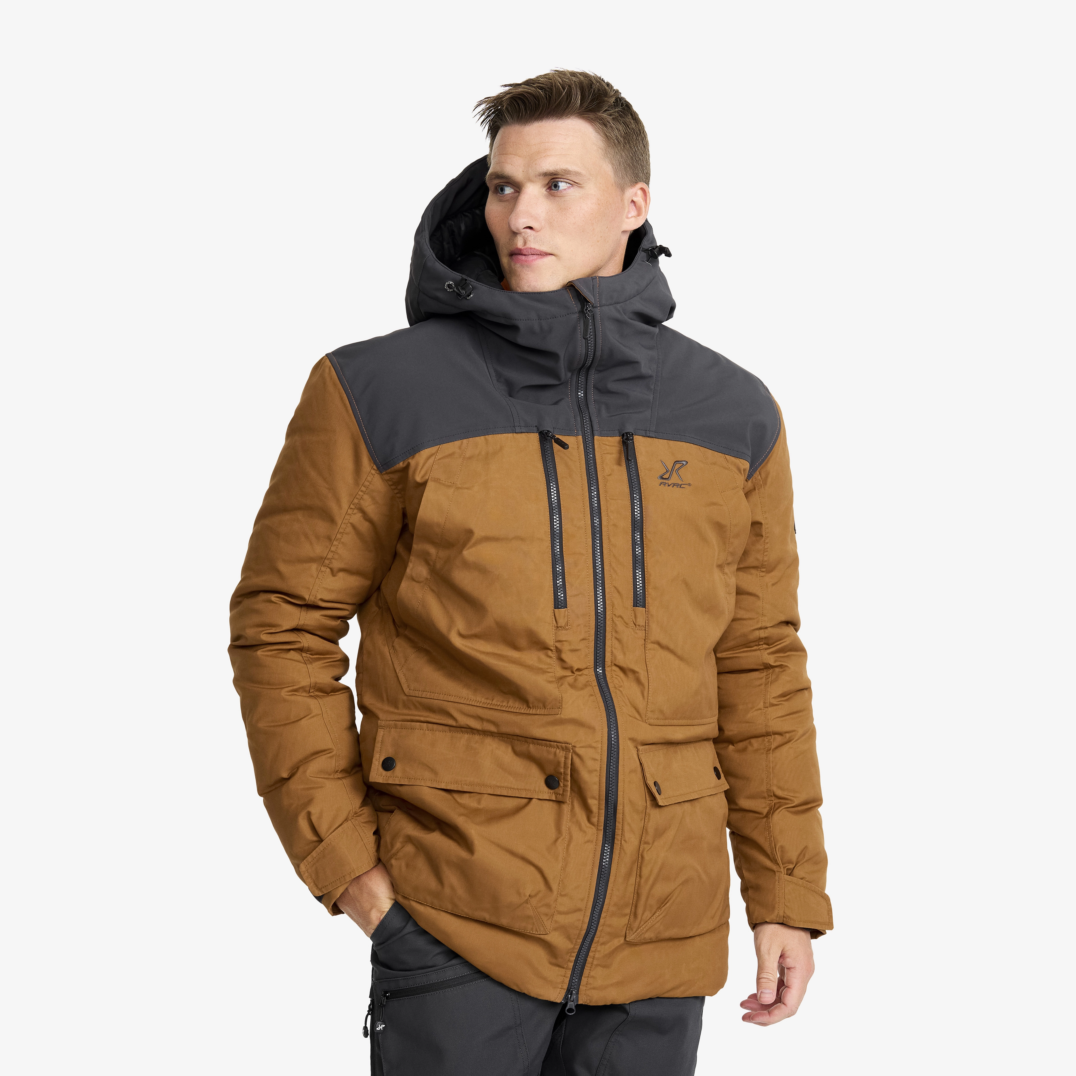 Outdoor Parka Herren Rubber, Größe:S - Winterjacken
