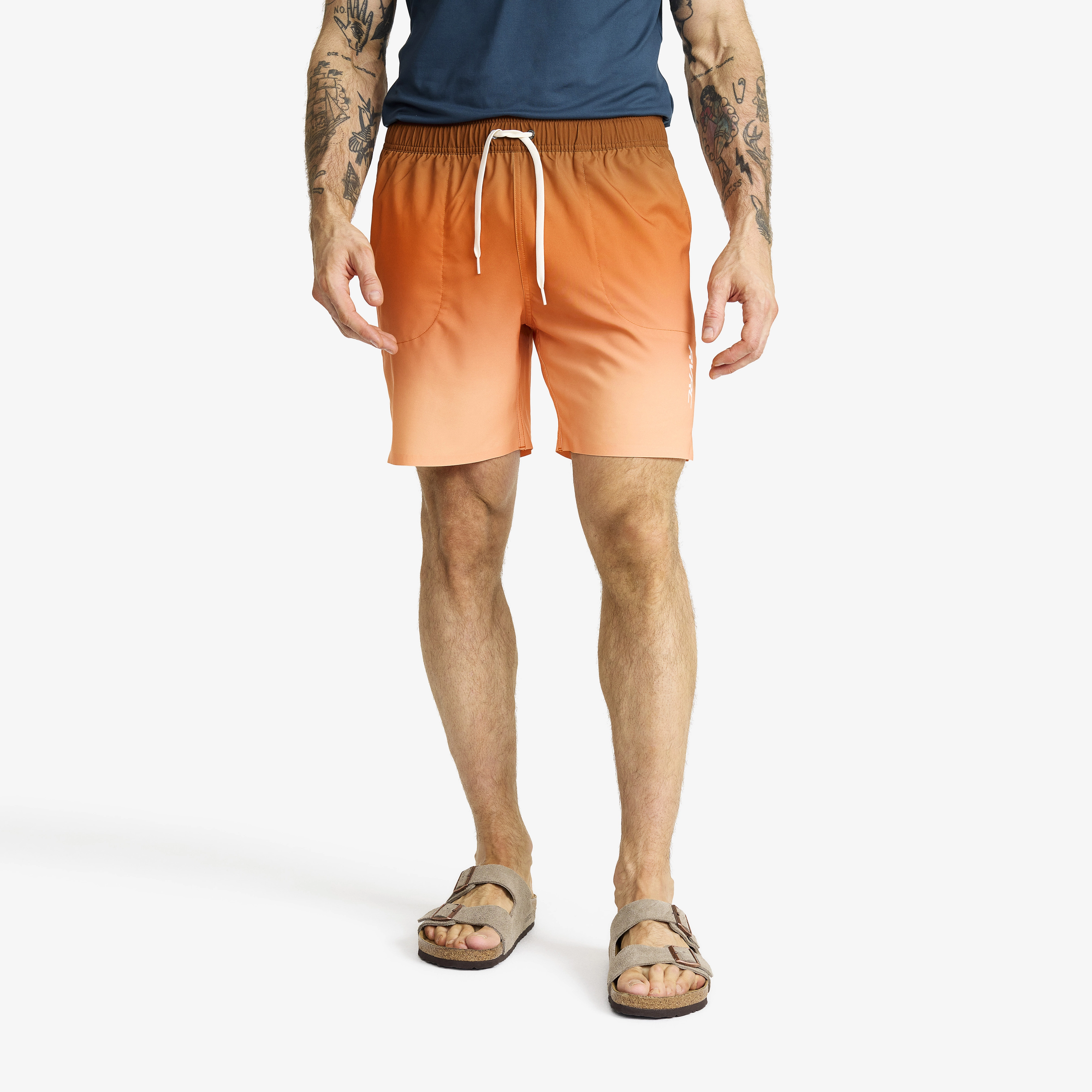 Summer Swim Shorts Herren Faded Hawaiian, Größe:S - Hosen > Shorts