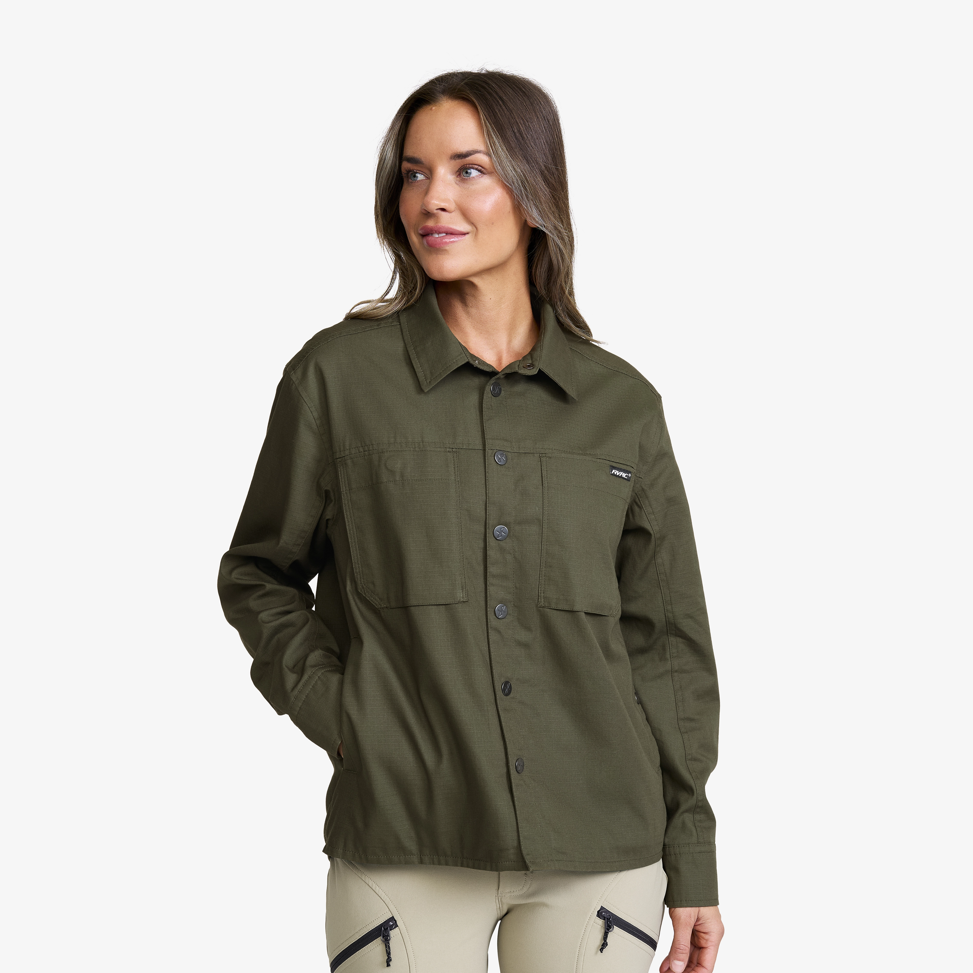 Outback Fleece Lined Overshirt Damen Deep Depths, Größe:S - Damen > Oberteile > Hemdblusen & Langarmshirts