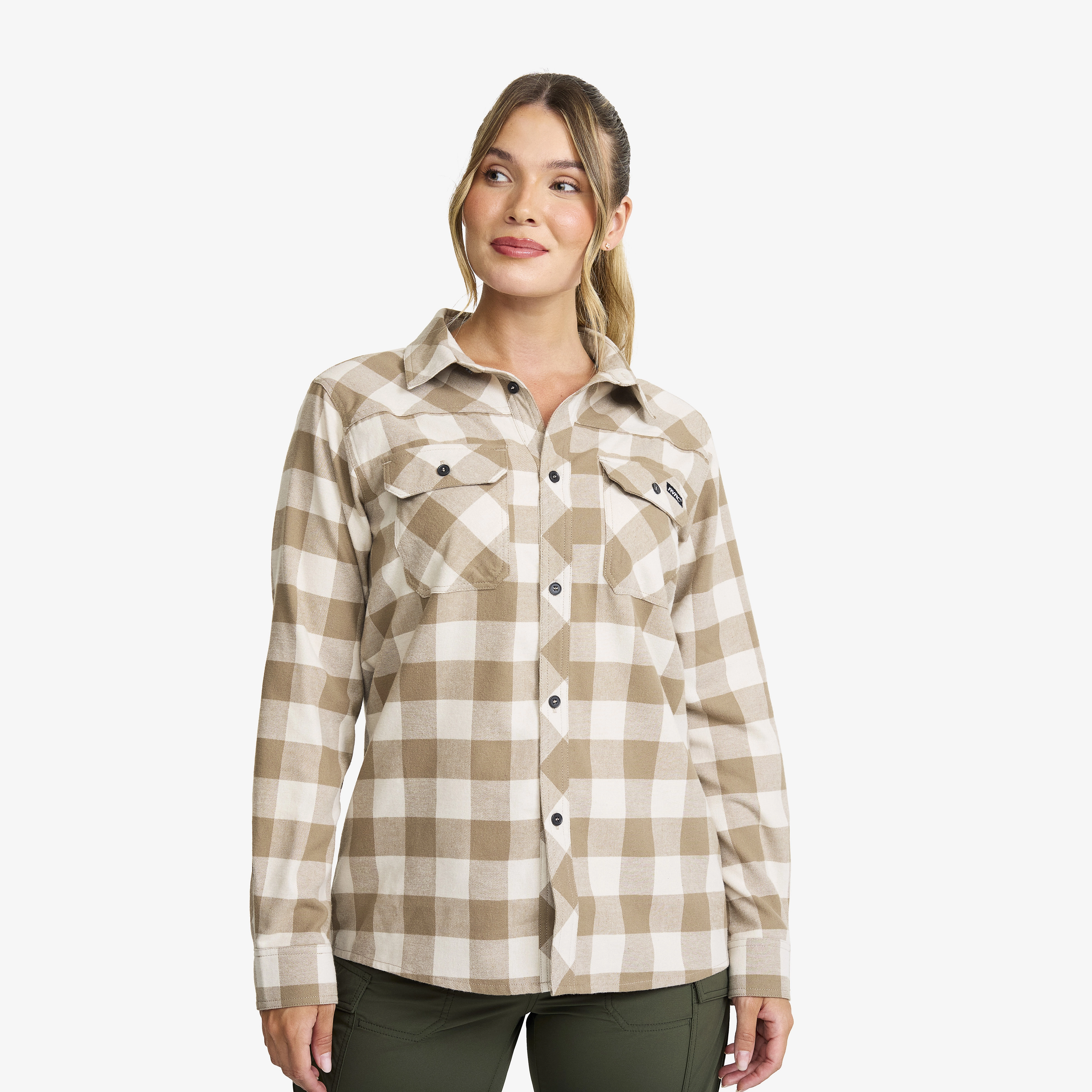 Campfire Shirt Damen Brindle/Oatmeal, Größe:XS - Damen > Oberteile > Hemdblusen & Langarmshirts