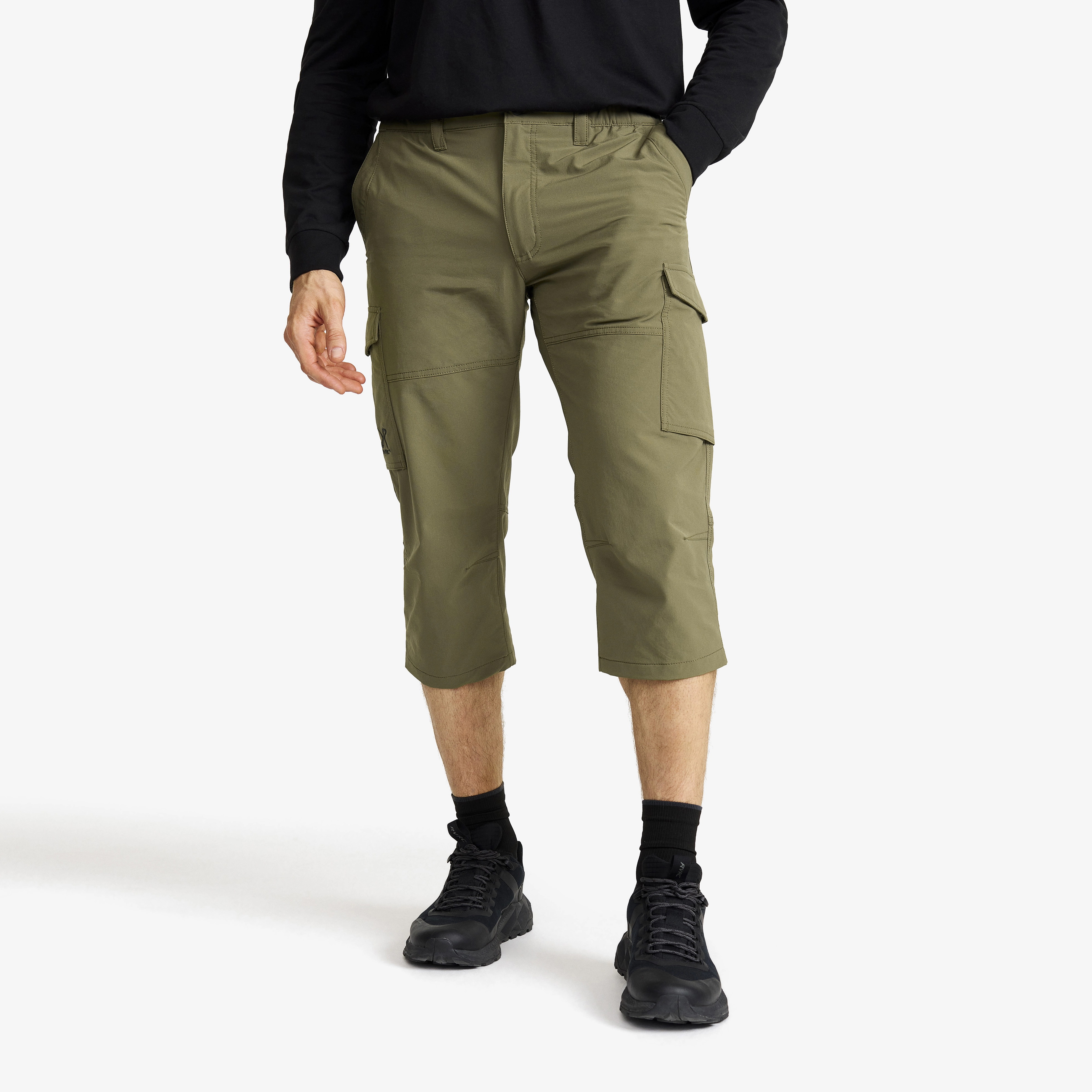 Adventure 3/4 Cargo Stretch Pants Herren Kalamata, Größe:L - Outdoorhose, Wanderhose & Trekkinghose