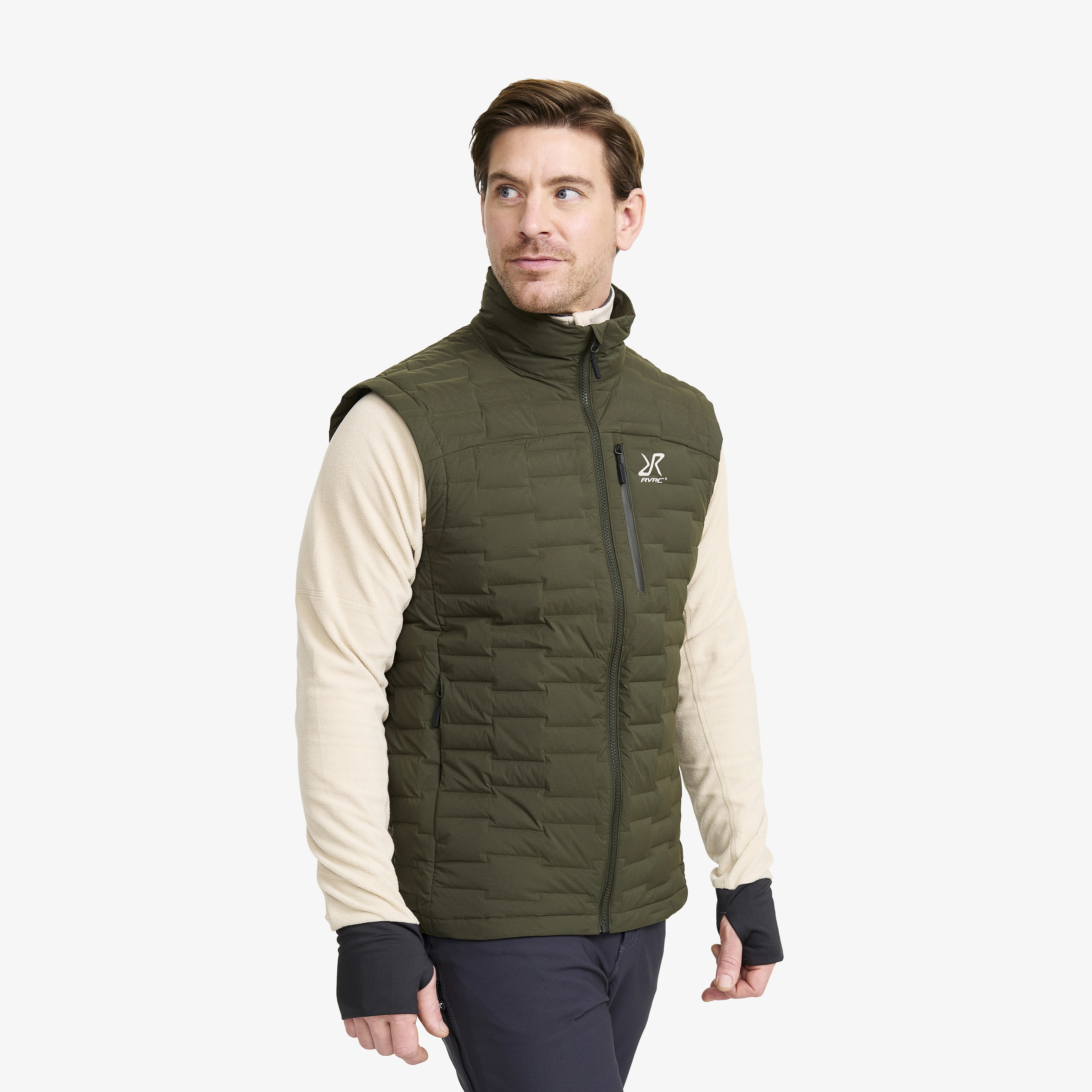 Flex Stretch Down Vest Herren Forest Night, Größe:3XL - Jacken > Westen