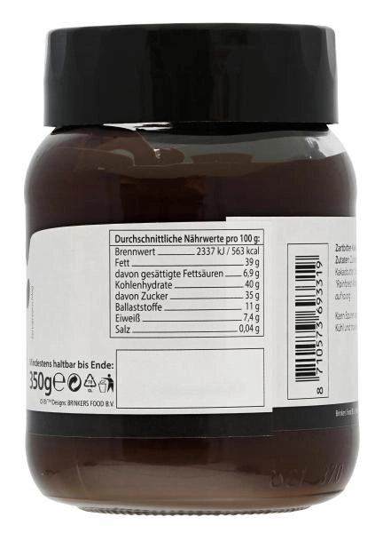 Nusco Zartbittercreme ohne Palmöl & Vegan