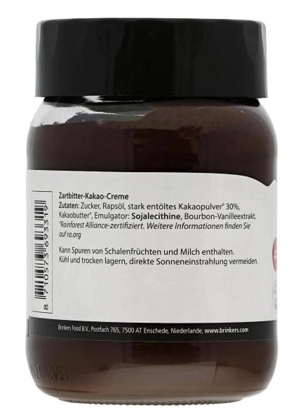 Nusco Zartbittercreme ohne Palmöl & Vegan