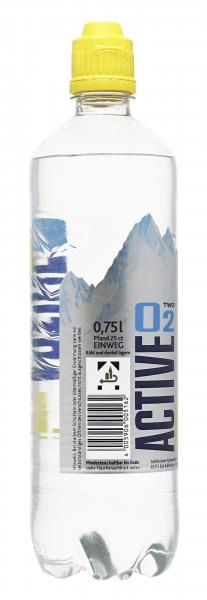 Active O2 Two Erfrischungsgetränk Lemon (Einweg)