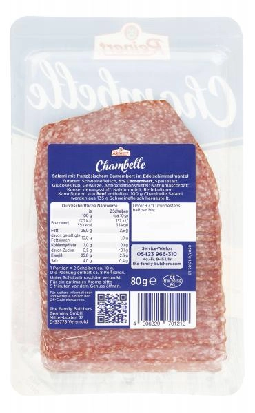 Reinert Chambelle Salami