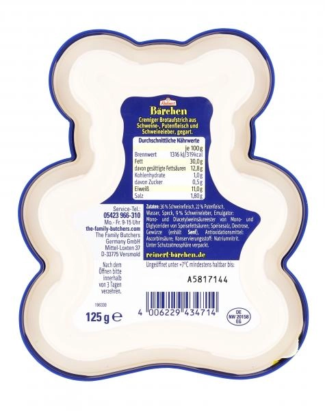 Reinert Bärchen-Streich