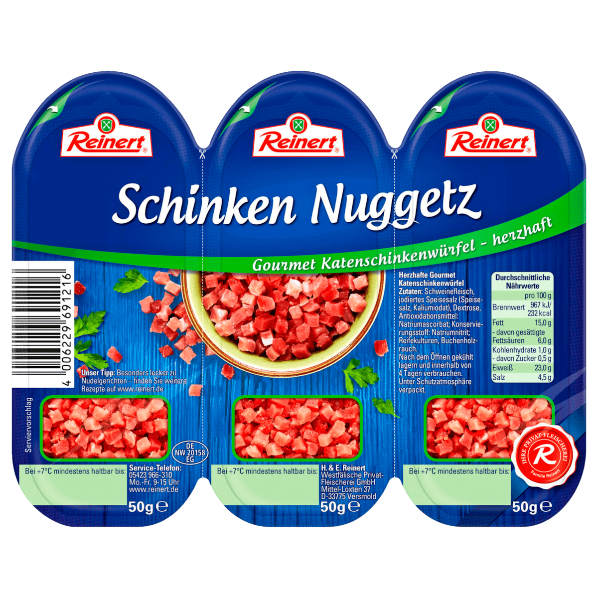 Reinert Schinken Nuggetz herzhaft