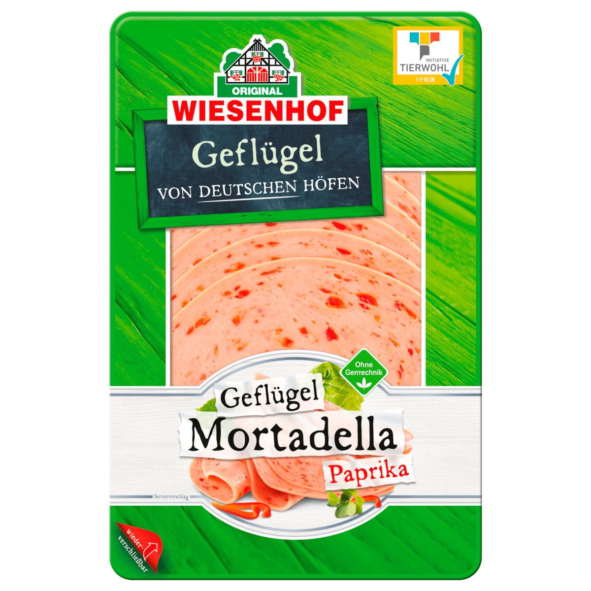Wiesenhof Geflügel-Mortadella Paprika