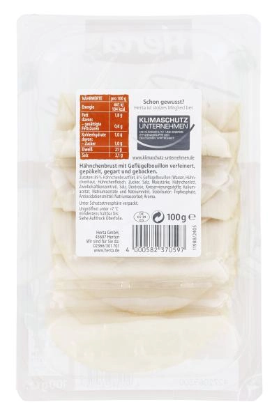 Herta Finesse Hähnchenbrust Ofengebacken
