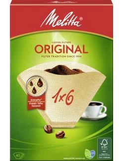 Melitta Filtertüten Original 1x6