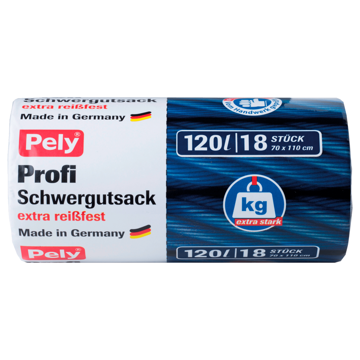 Pely Profi-Schwergutsäcke mit Verschlussband 120 Liter