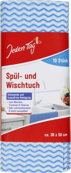 Jeden Tag Spül- und Wischtücher 10 Stück
