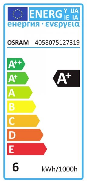 Osram LED Star Classic A40 5, 5W E27 warmweiß