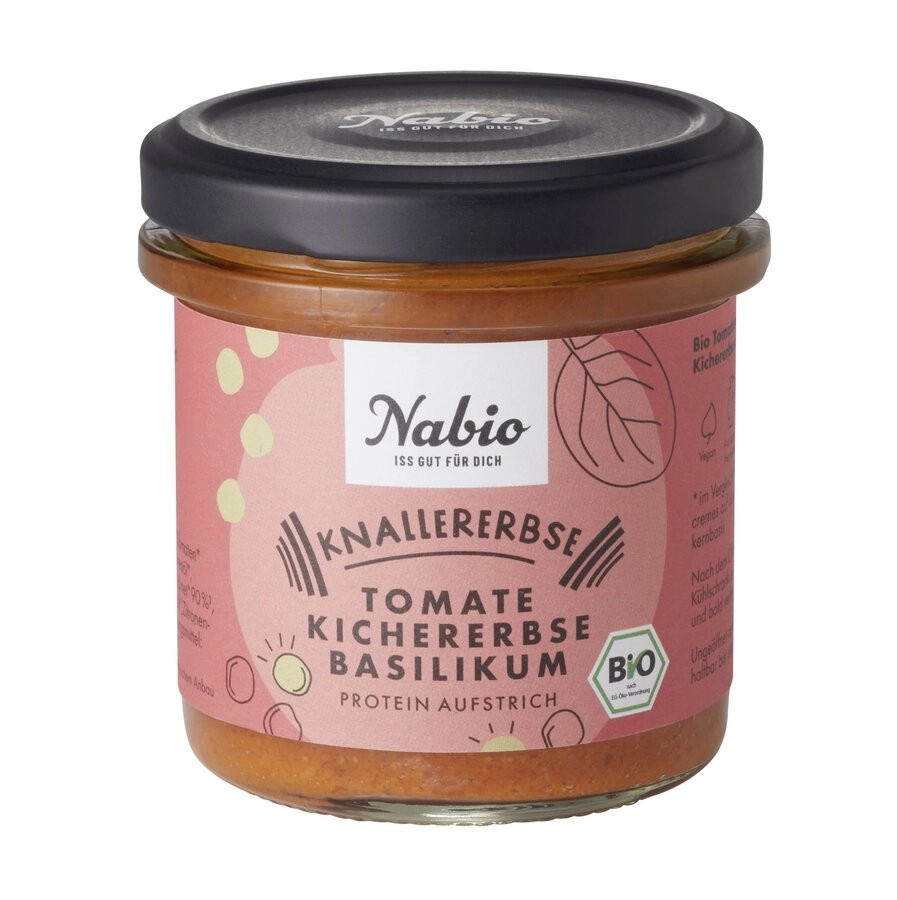 Nabio Protein Aufstrich Knallererbse - Kichererbse