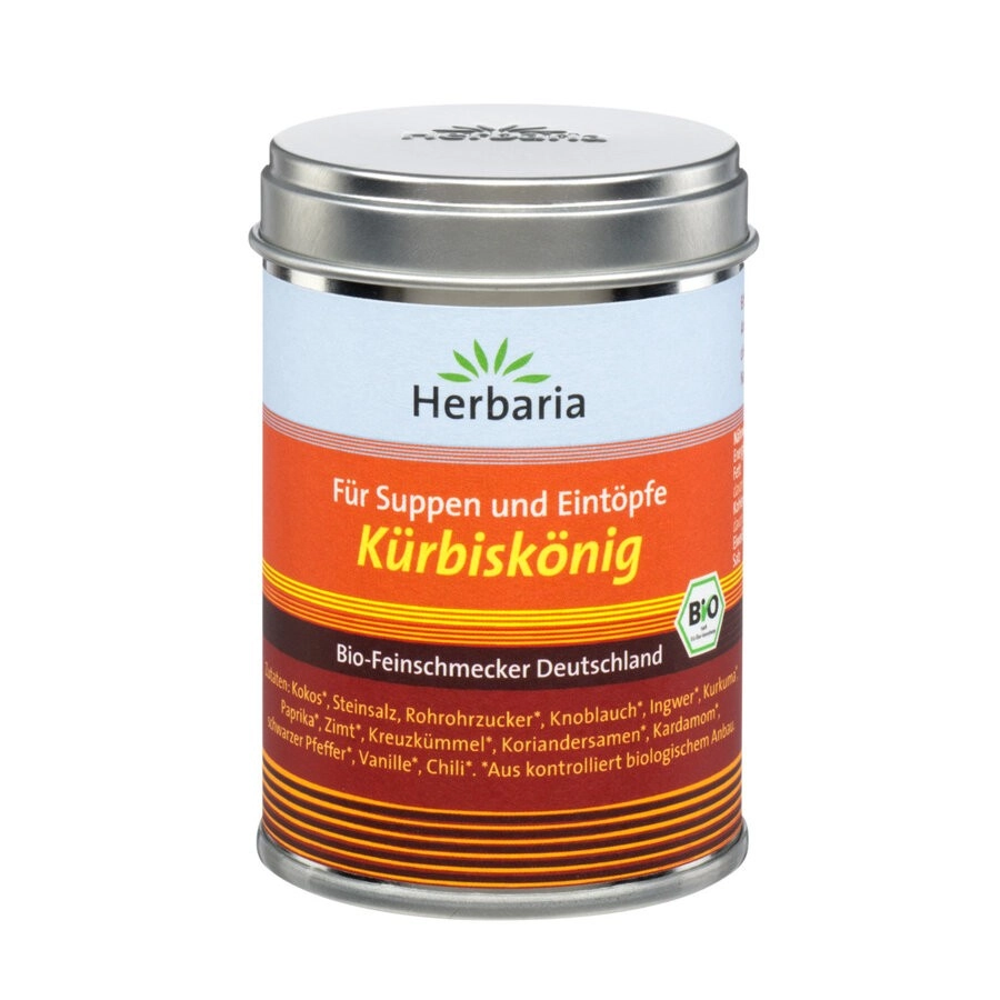 Herbaria Kürbiskönig, Suppen- und Eintopfgewürz, 9