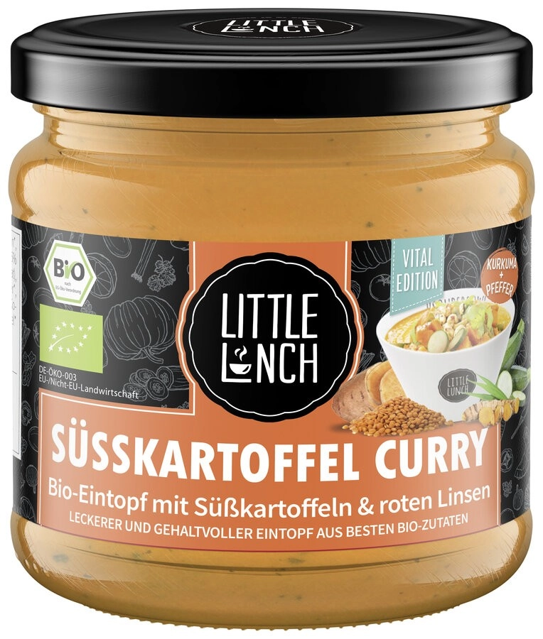 Little Lunch Süßkartoffel Curry, 350 ml Glas