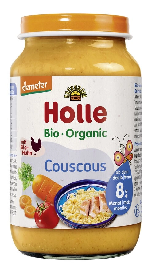 Holle Couscous, 220 gr Glas
