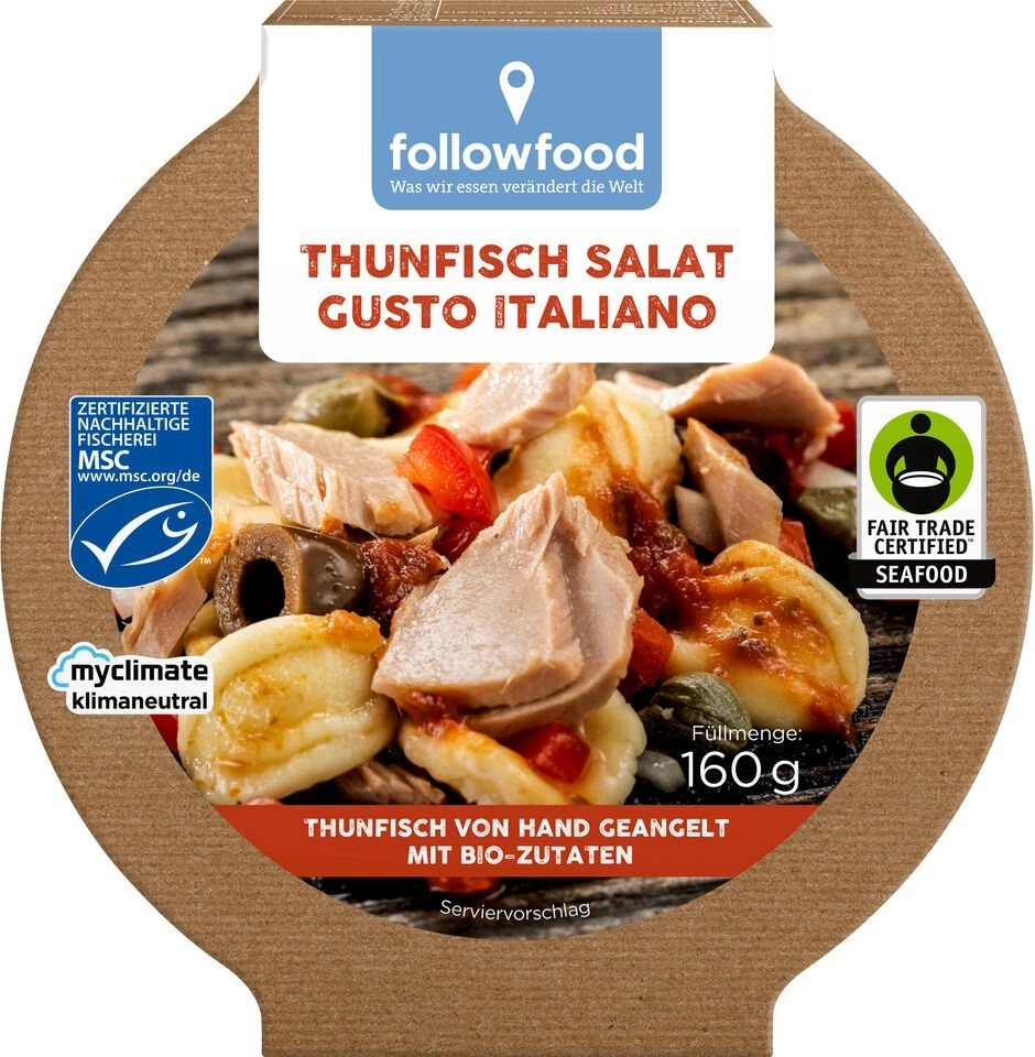 followfish Thunfisch-Salat el Gusto Italiano, 160 gr Dose