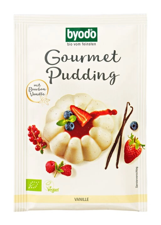 byodo Gourmet Pudding Vanille, 36 gr Beutel