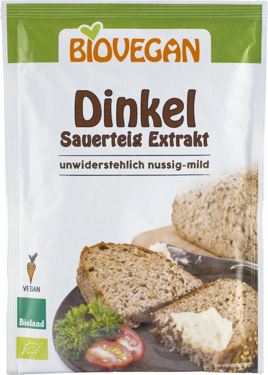 Biovegan Dinkel Sauerteigextrakt, 30 gr Packung