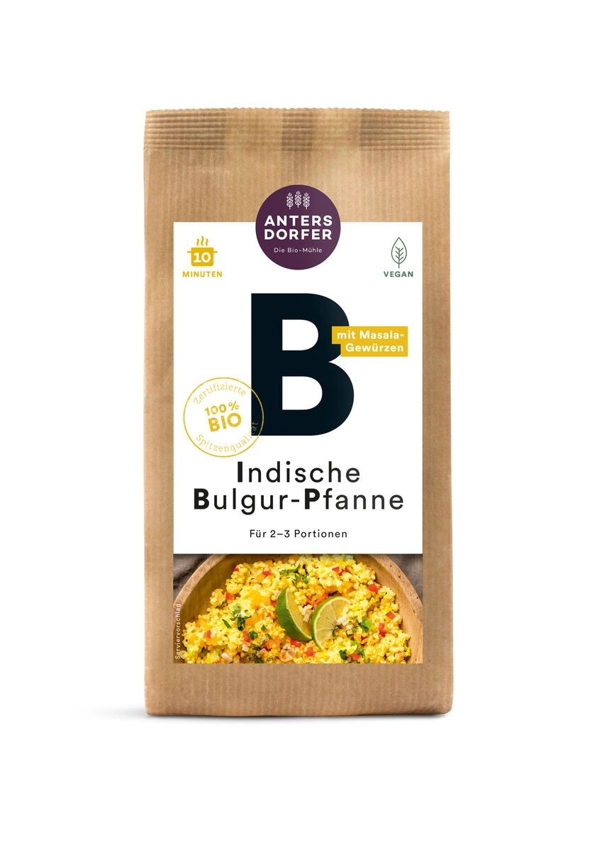 Antersdorfer - Die Bio-Mühle Indische Bulgur-Pfann