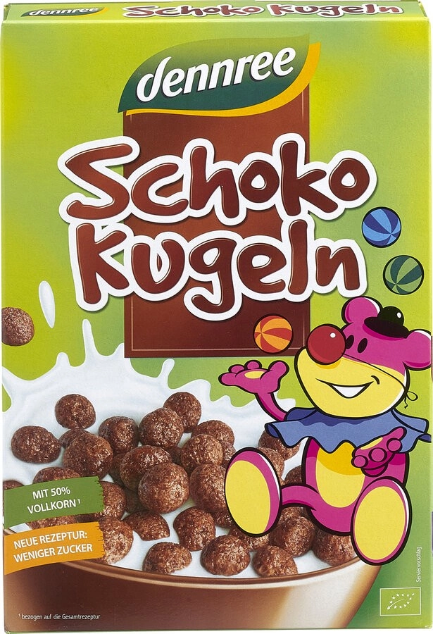 dennree Schokokugeln, 250 gr Packung