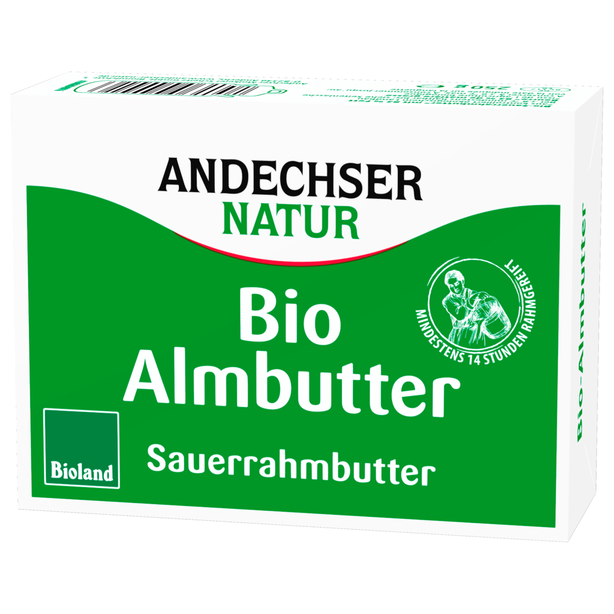Andechser Natur Almbutter, 250 gr Stück