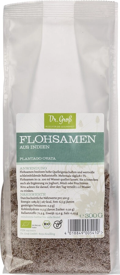 Dr. Groß Flohsamen, 300 gr Packung