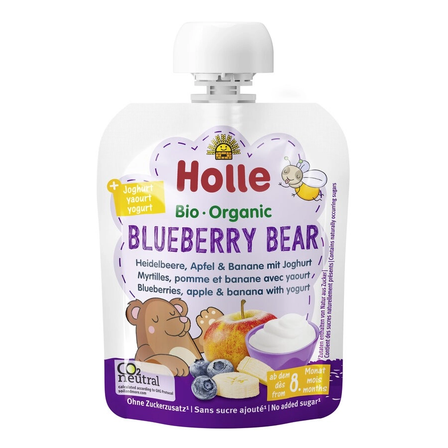 Holle Blueberry Bear - Heidelbeere, Apfel & Banane
