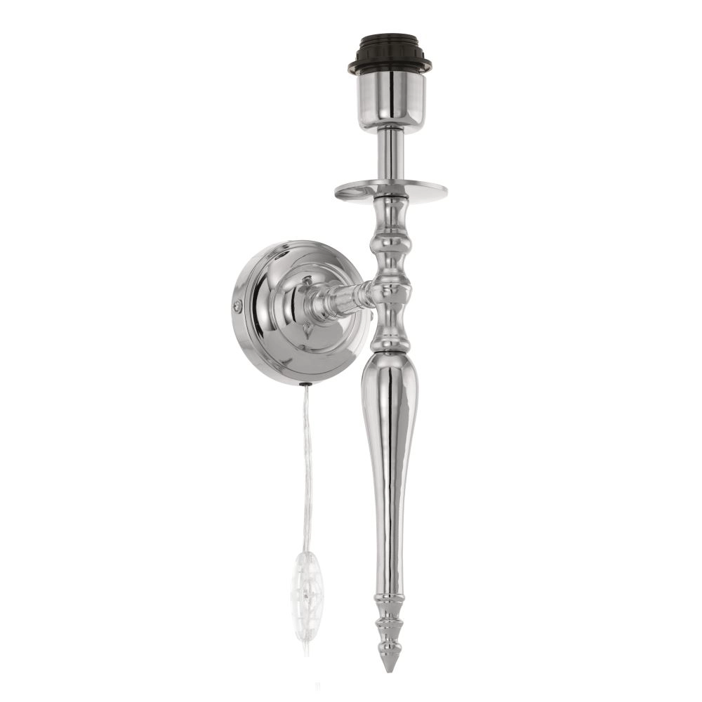 EGLO BEDWORTH Wandleuchte o. Schrim H-415, 1-flg., E27, nickel